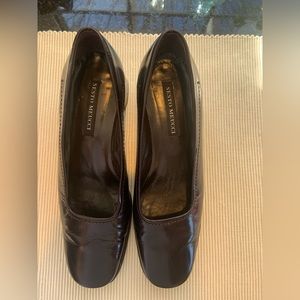 Sesto Meucci Ladies Leather Slip On Shoes Size 7 1/2